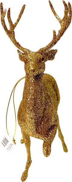 Елочная игрушка Shishi Искрящийся олень / 55674
