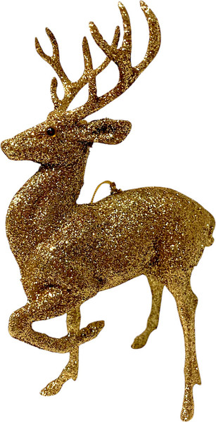 Елочная игрушка Shishi Искрящийся олень / 55674