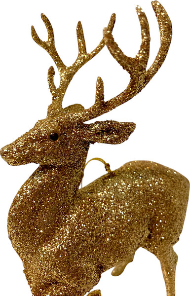 Елочная игрушка Shishi Искрящийся олень / 55674