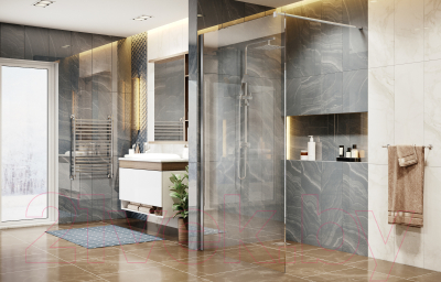 Душевая стенка Ambassador Walk-In 100x200 / 15031102