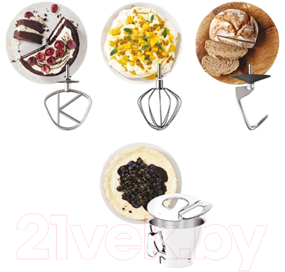 Миксер стационарный Kenwood KVC65001WH