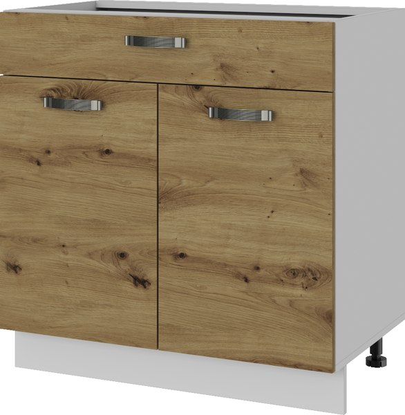 Шкаф-стол кухонный Anrex Alesia 2D1S/80-F1 - фото