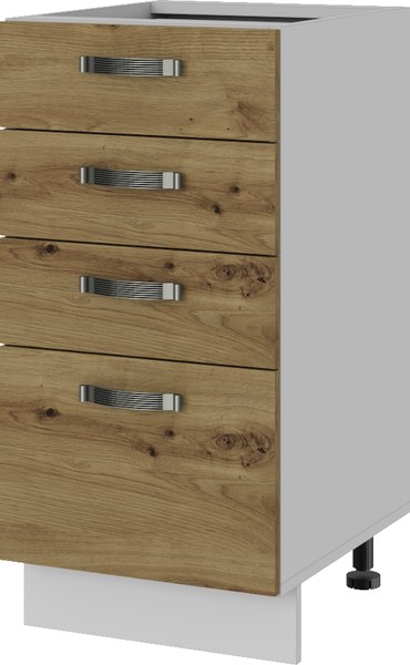 Шкаф-стол кухонный Anrex Alesia 4S/40-F1 - фото