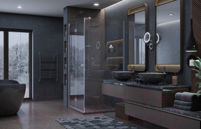 Душевой уголок Ambassador Diamond 100x100x200 / 12011106L 