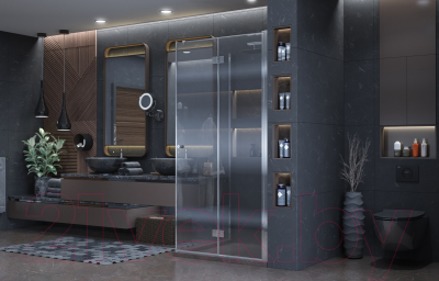 Душевой уголок Ambassador Diamond 100x100x200 / 12011106R 