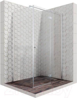 Душевой уголок Ambassador Diamond 120x80x200 / 12011107R - фото