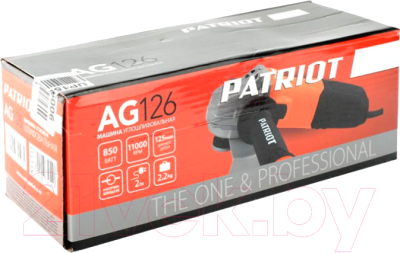 Угловая шлифовальная машина PATRIOT AG 126