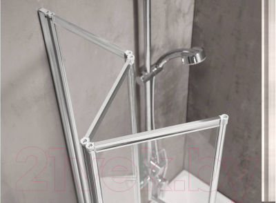 Стеклянная шторка для ванны Adema NFC643