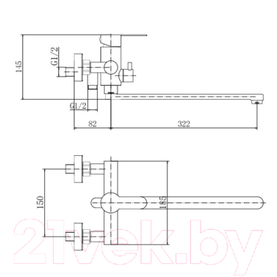 Смеситель Fashun A52201-7