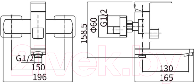 Смеситель Fashun A53002