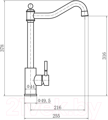 Смеситель Fashun A54709