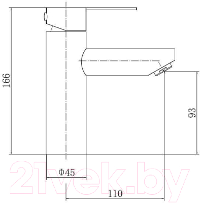 Смеситель Fashun A51101-7