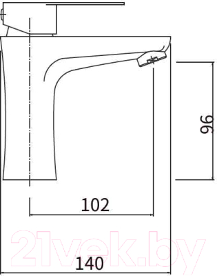 Смеситель Fashun A51115