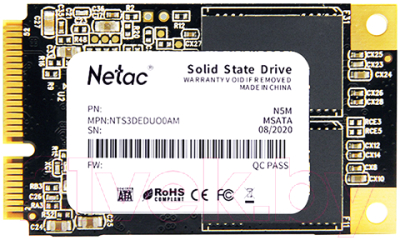 SSD диск Netac N5M 256GB (NT01N5M-256G-M3X) - фото