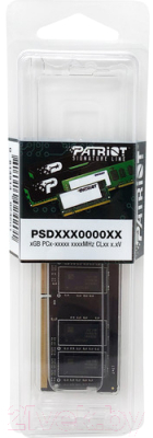 Оперативная память DDR4 Patriot PSD432G26662S