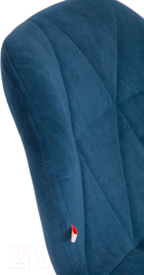 Кресло офисное Tetchair Selfi флок (синий)