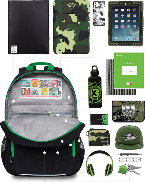 Школьный рюкзак Grizzly RB-155-2