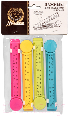 Набор зажимов для пакетов Marmiton 16150