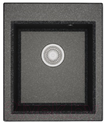 Мойка кухонная Акватон Линеа 43 графит - фото