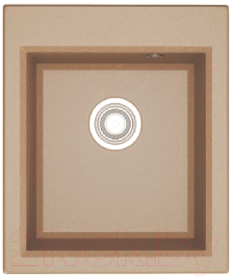 Мойка кухонная Акватон Линеа 43 латте - фото