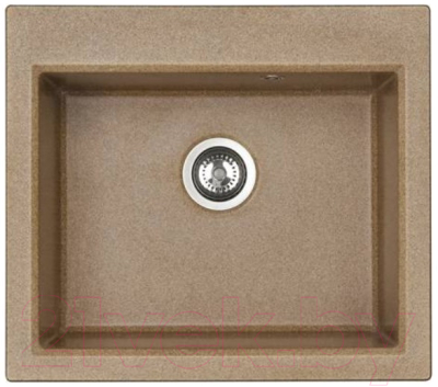 Мойка кухонная Акватон Линеа 58 терракотовый - фото