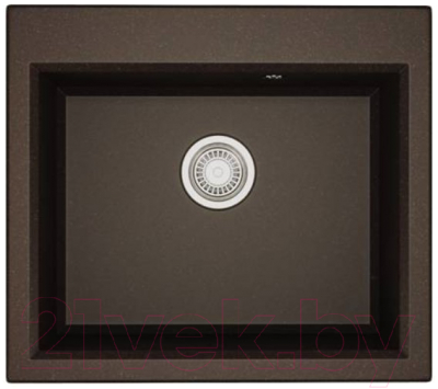 Мойка кухонная Акватон Линеа 58 кофе - фото