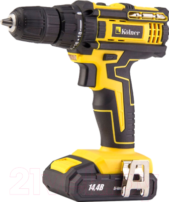 Аккумуляторная дрель-шуруповерт Kolner KCD 14.4/2-2L - фото