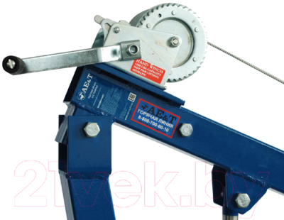 Кран гидравлический AE&T T62102A с лебедкой