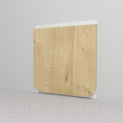 Журнальный столик Дабер 014 / СЖ14.0.1.7 (белый/дуб гамильтон натуральный)