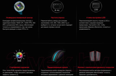 Мышь A4Tech Bloody W90 Pro