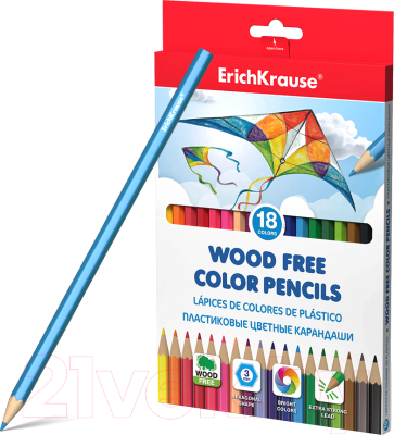 Набор цветных карандашей Erich Krause 53358 - фото
