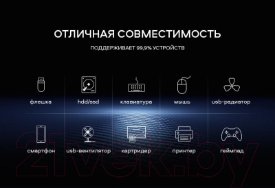 USB-хаб Ugreen CR113 / 40850