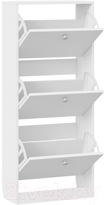 Тумба для обуви ТриЯ Тетра тип 1 исп. 2 (белый)