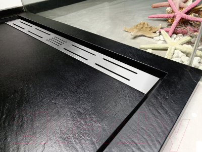 Душевой поддон WeltWasser TRS 10090 Stone-BL (с сифоном)