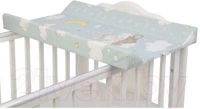 Доска пеленальная Polini Kids Зайки на облачках / 0002454