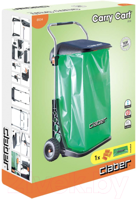 Тележка садовая Claber Cart Eco Garden 8934
