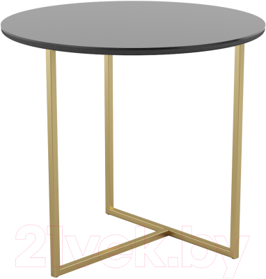 Журнальный столик Калифорния мебель Альбано Glass (черный) - фото