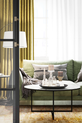 Журнальный столик Калифорния мебель Маджоре Glass (белый)