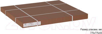 Журнальный столик Калифорния мебель Ориндж (сахара нуар/золото)