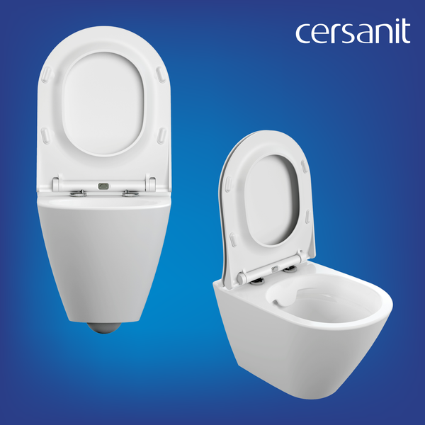 Унитаз подвесной Cersanit City Oval 63114