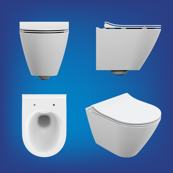 Унитаз подвесной Cersanit City Oval 63114