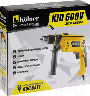 Дрель Kolner KID 600V