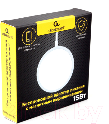 Зарядное устройство беспроводное Cablexpert MP3A-PC-34