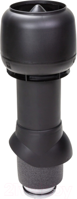 Выход вентиляционный на крышу Vilpe Flow 125/ИЗ/500 RR33 / 350042 - фото