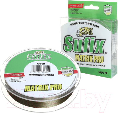 Леска плетеная Sufix Matrix Pro 0.30мм / SMP30M250RU - фото