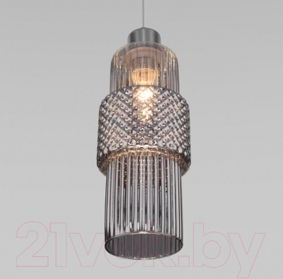 Потолочный светильник Евросвет 50209/1 (хром)