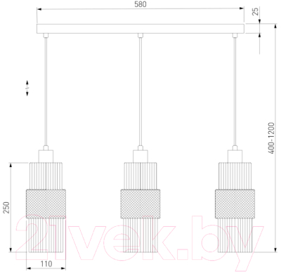 Люстра Евросвет 50209/3