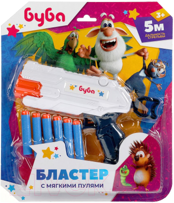 Бластер игрушечный Играем вместе Буба мягкие пули / 1810G216-R3