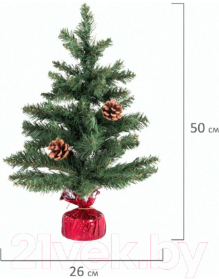 Ель искусственная Золотая сказка 591316