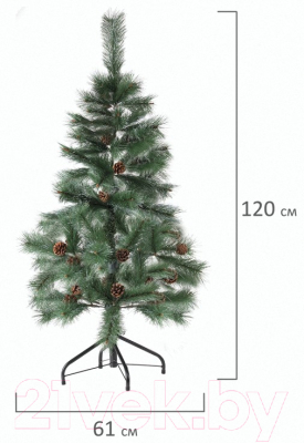 Ель искусственная Золотая сказка Velvet Pinewood / 591702